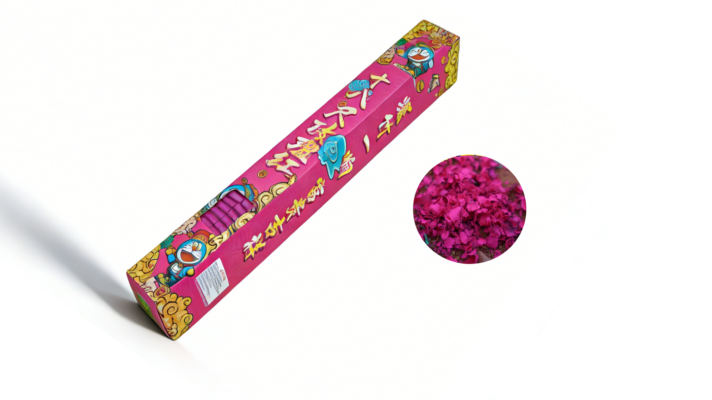 CS-010 18 FEETS CRACKERS ROSE 18尺玫瑰红（礼盒）