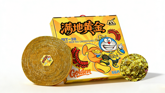 CS-015 88 FEETS CRACKERS GOLD 88尺满地黄金(带胆&彩盒)