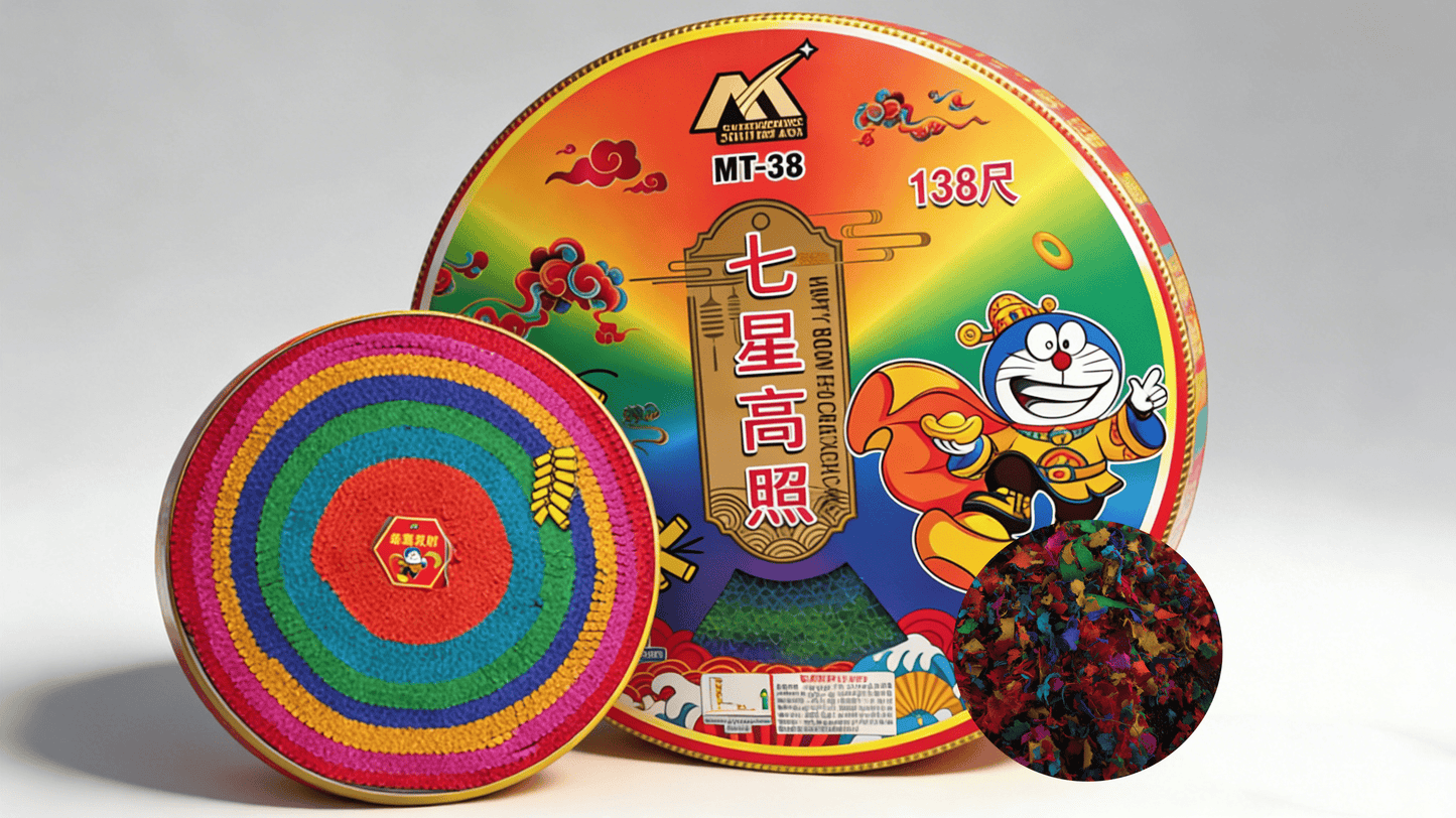 CS-018 138 FEETS 7 COLOUR (Premium) 138尺七星高照（精品）