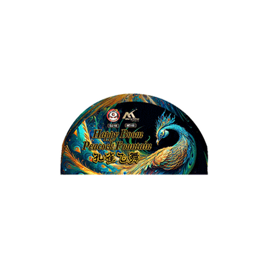FT-09 PEACOCK FOUNTAIN 孔雀飞舞6根形
