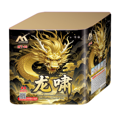DSS-03A 10" 49 SHOOTS DRAGON SOUND FIREWORK 10"49发龙啸