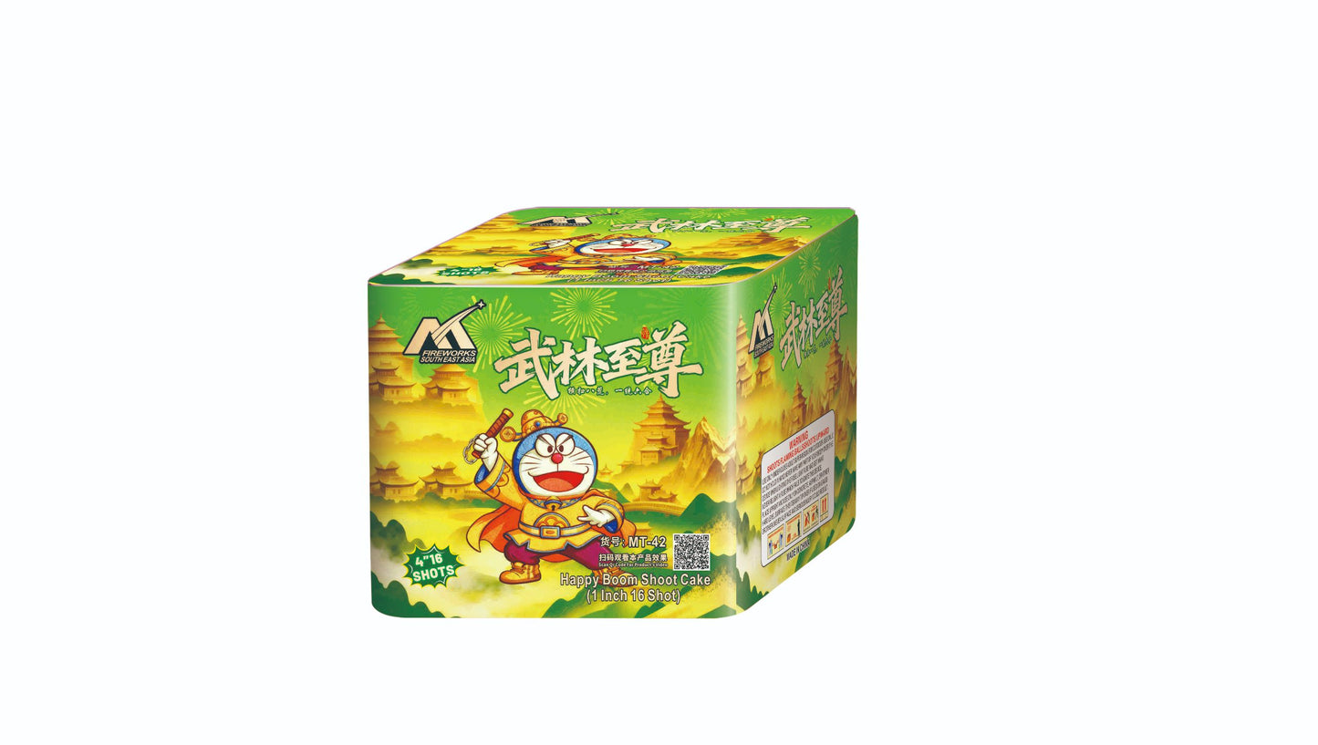 MCS-01 4”16 SHOOTS FIREWORK 4"16发盆花(模压）