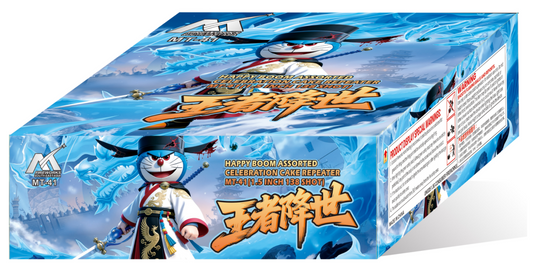 MCS-05B 4"138 SHOOTS FIREWORK (PRO) 4"138发盆花 模压 (PRO)