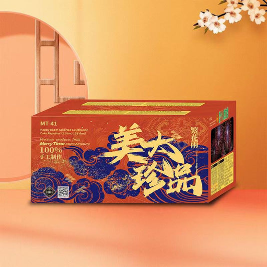 SUS-03 1“2 Hole , 9“100 SHOTS  Blossom Rain 1.2寸洞，9寸高100发 繁花雨