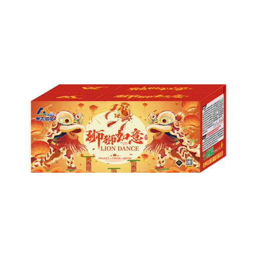 SUS-03A 1“2 Hole ,11“100 SHOTS  Good Fortune Lion 1.2寸洞，11寸高100发 狮狮如意