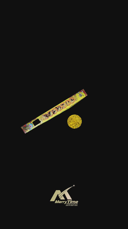 CS-09 12 FEETS CRACKERS GOLD 12尺满地黄金（礼盒）