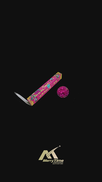 CS-010 18 FEETS CRACKERS ROSE 18尺玫瑰红（礼盒）