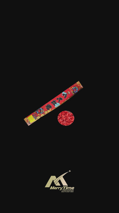 CS-01 8 FEETS CRACKERS 440 8尺紅炮 (440粒) 礼盒+彩箱