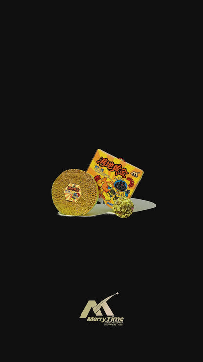 CS-013 30 FEETS CRACKERS GOLD 30尺满地黄金（礼盒）