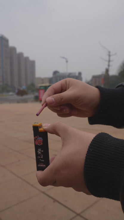 GS-15 DOUBLE SOUND MANCIS + BLUE SMOKE 双响火柴带蓝烟